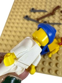 LEGO Minifigure Pirates Sea Mates 6251 pi055 pi061 pi056 pi043 Lot Parrot