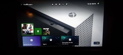 Microsoft Xbox One S 1TB Console - White (1Y3H5KFW94RY)