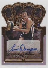 2021-22 Panini Crown Royale Crown Auto 41/99 Louie Dampier #CA-LDP Auto HOF 8em