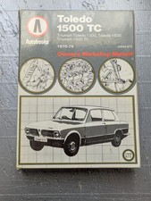 Triumph Toledo 1300, 1500, & 1500TC (1970-1976) Owners Workshop Manual
