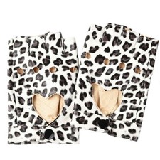 Durable PU Leather Fingerless Gloves For Bikers And Commuters Half Finger