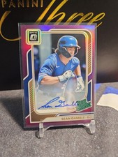 2026 Panini Donruss Optic Sean Gamble Purple Rated Prospect Prizm Auto /99