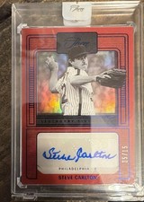 2023 Panini 3 & 2 - Legendary Signatures Steve Carlton #LS-SC Full Count /15 