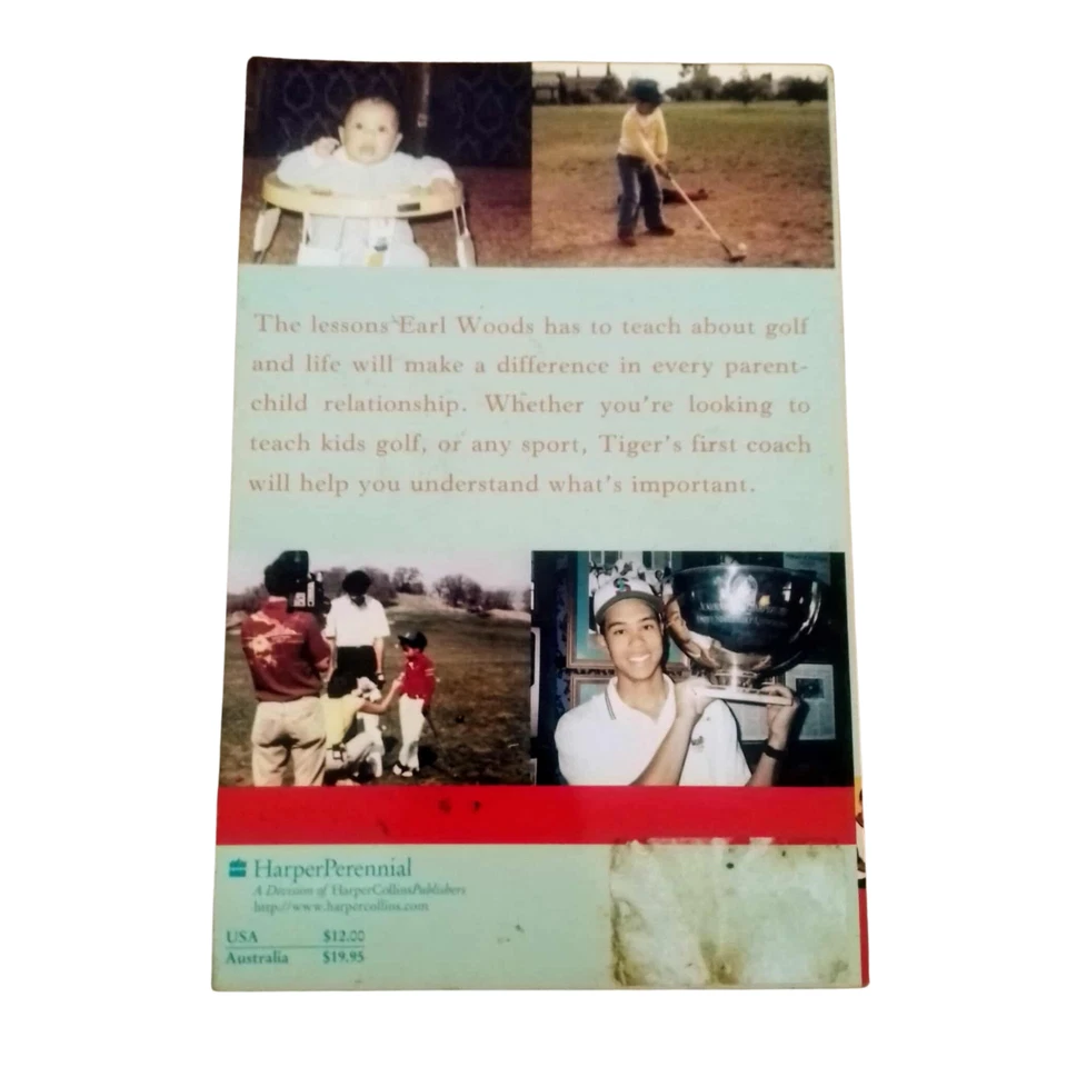 Signed “Training a Tiger” Book – Tiger Woods Autograph, Golf & Life Lessons COA - image 2 of 4
