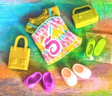 Kelly Small Doll Clothes HTF Tye Dye 5th Bday Dress Purse Shoes, Your Choice