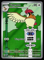 Pidgeotto 208/197 Obsidian Flames Illustration Rare