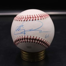 Chan Ho Park Signed Rawlings Baseball Los Angeles Dodgers Autograph ZJ22621