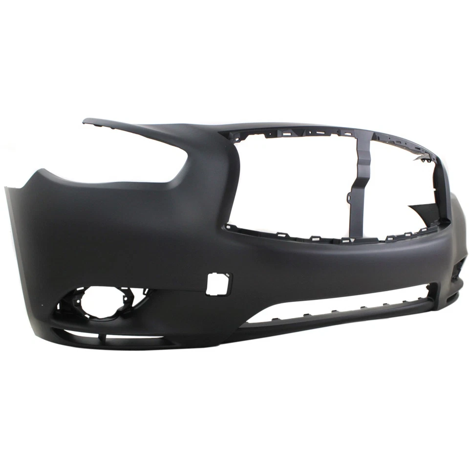 Front Bumper Cover For 2014-15 Infiniti QX60 Primed with Fog Lamp Hole IN1000251 Foto 2 de 4