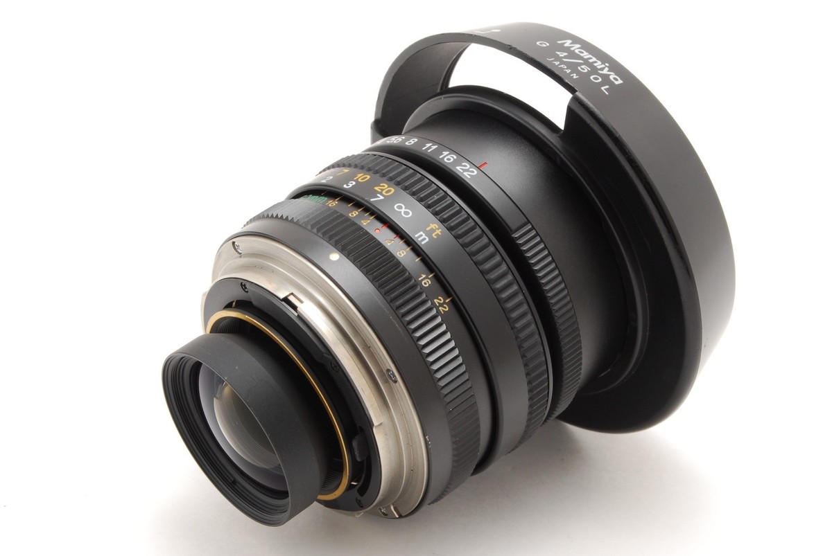 TOP MINT w/ Hood] Mamiya G 50mm F4 L Wide Angle Lens New Mamiya 6