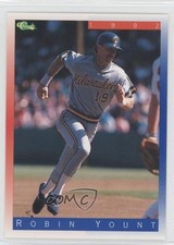 1992 Classic Update Blue/Red Travel Edition Robin Yount #T30 HOF 0q3