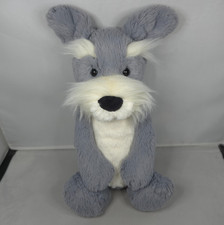 RARE Jellycat - Bashful Schnauzer - Medium Plush Soft Toy 12" Retired Puppy Dog