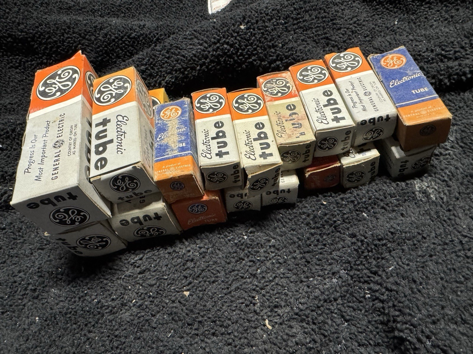 Ge Vintage Tube Lot New Old Stock Multiple Numbers And Suppliers