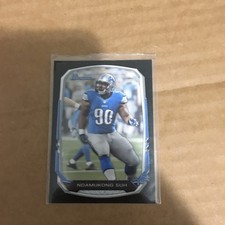 2013 Bowman Black Rainbow Foil Ndamukong Suh #13 