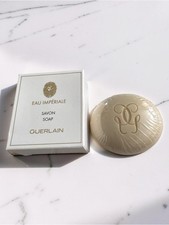 GUERLAIN Cream Round Embossed Soap - Eau Imp riale