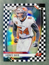 2024 Panini Prizm #272 Lavonte David Black and White Checker Buccaneers SP 💎🔥
