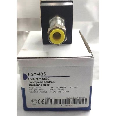 1PCS New EMERSON Fan Speed Controller FSY-43S 12.4...28.4bar+Line FSO-N15 #QW