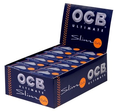 OCB Ultimate Rolls Zigarettenpapier (48x Rolls -Packung)