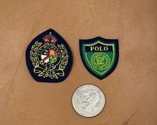 Polo Ralph Lauren Custom Tiny Graphic PRL Iron on Patch set