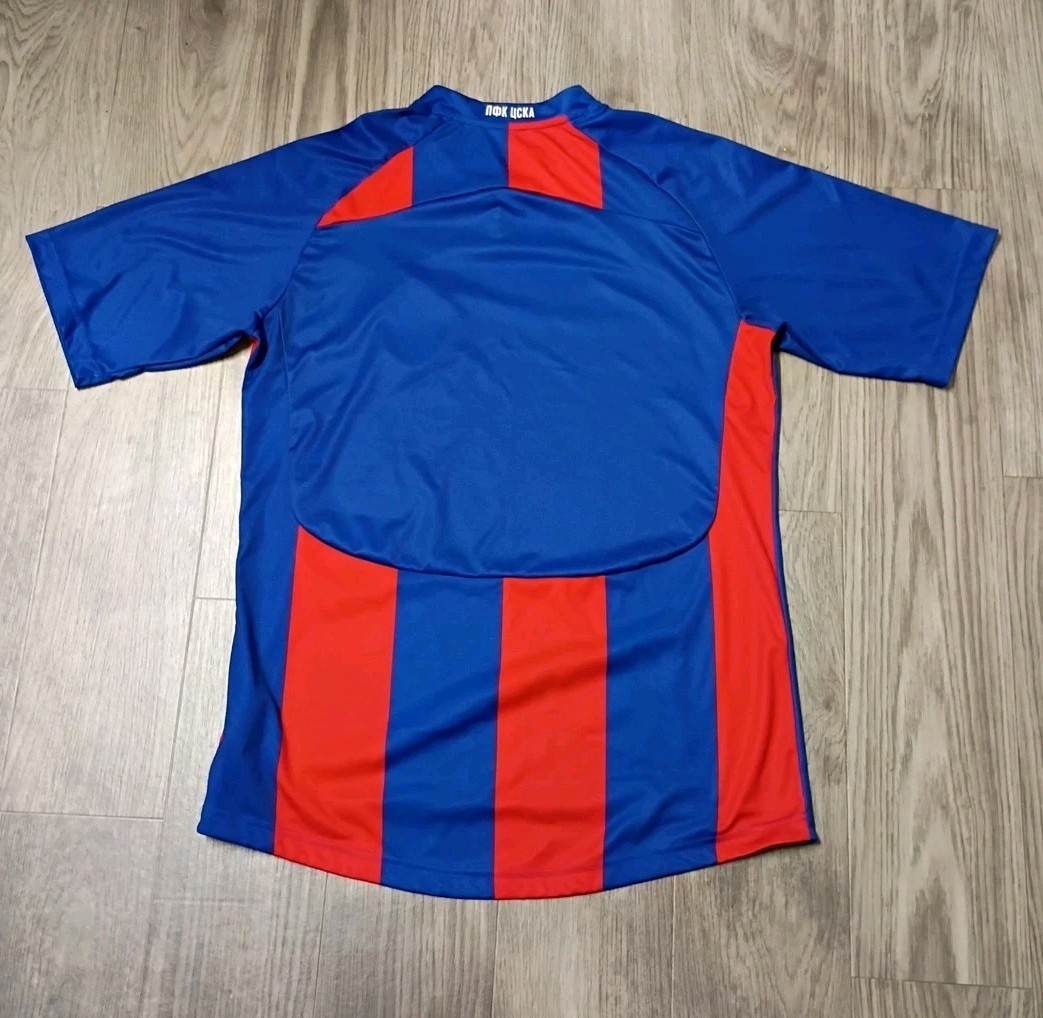 Reebok Men's Size Large CSKA Moscow '11 Home Soccer Kit Jersey