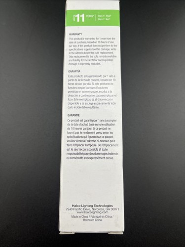 20 PACK PL13D/E/35/ECO 4-Pin (GX24Q-1 Base) 3500K 900-Lumens T4 13W HALCO - Picture 7 of 8
