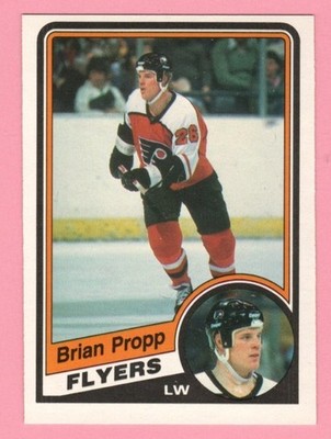 1984-85 O-Pee-Chee Brian Propp #166 Philadelphia Flyers
