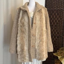 Dubrowsky & Perlbinder Made in France Vintage 70's Faux Fur Coat Quiet Luxury