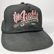 The Judds 1991 Farewell Tour Hat Cap Love Can Build A Bridge Snapback Black Pink