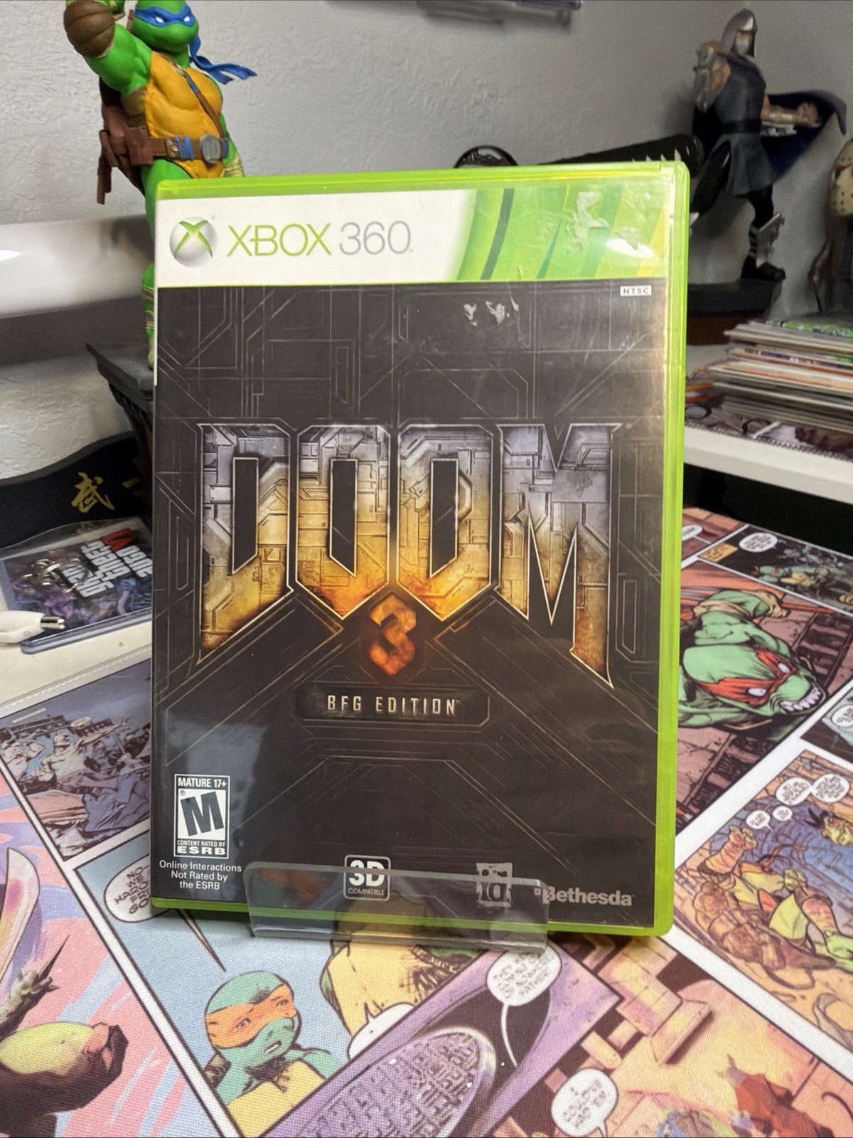Doom 3 BFG Edition Xbox 360 Tested & Working #lond
