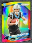 2025 Panini Prizm Red & Yellow #311 Tetairoa McMillan RC Rookie 35/44 Panthers