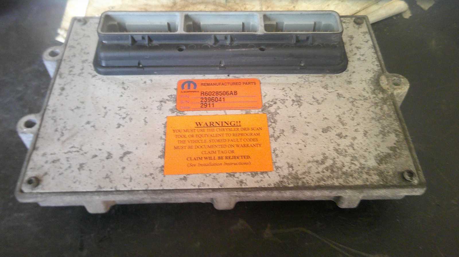 2001 Dodge Ram DIESEL 5.9L ECU ECM PCM Engine Computer Part# R6028506 REBUILT