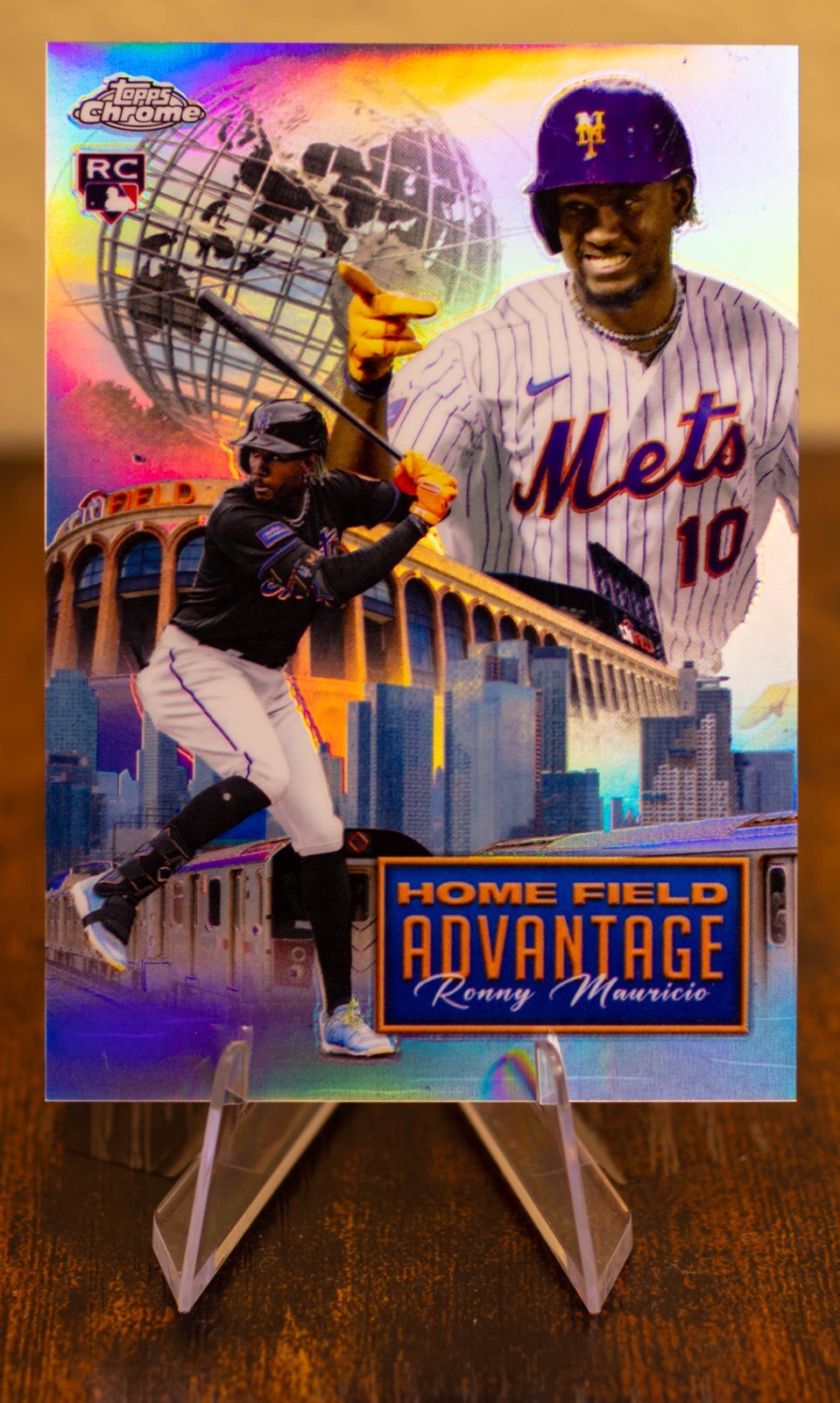 2024 Topps Chrome Update | Home Field Advantage | HFAC-27 | Ronny Mauricio | RC