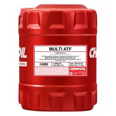 20L CHEMPIOIL MULTI ATF JWS 3309 AUTOMATIKGETRIEBEÖL passend für GM Dexron FORD