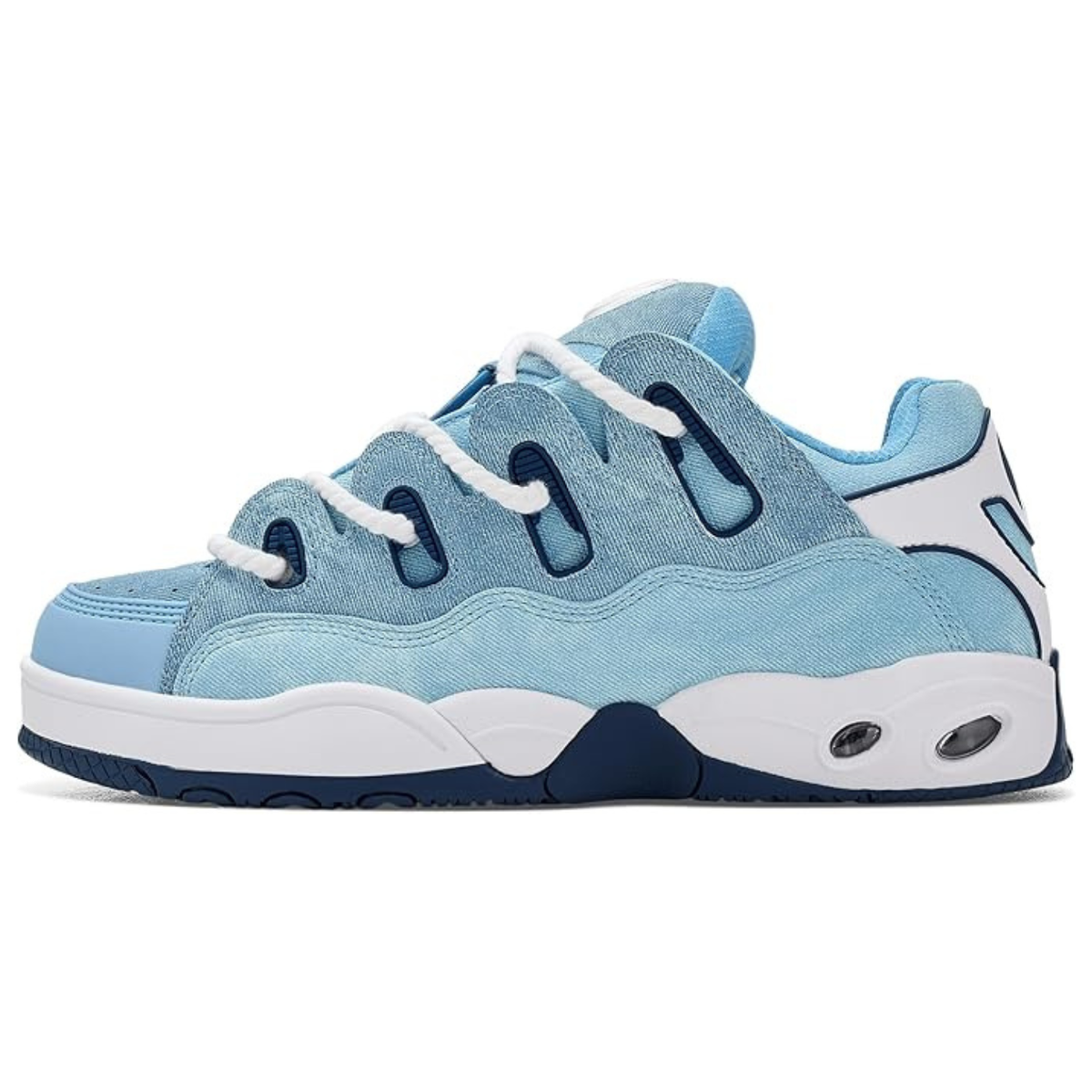 Osiris Mens D3 Og Skate Shoes Denim/ White/ Blue | eBay