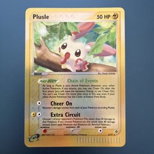 Pokemon TCG English Card ex Dragon Plusle  8/97 Rare Reverse Holo Fast Ship NM on eBay