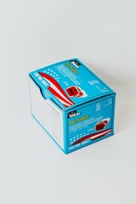 Ideal 30-1032 Push In Connector,2 Port,red,pk 100