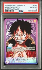 PSA 10 Monkey D Luffy L OP05-060 New Era Protagonists ONE PIECE Card Japanese