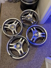 Super Advan Sa3r 17inch 114.34h Set Of 4 Wheels Jdm