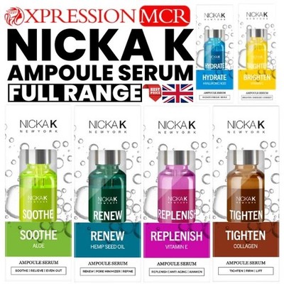 Nicka K New York Brighten Serum 30 ml Vollsortiment UK-Verkäufer