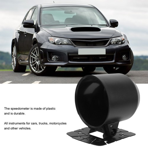 Car Speedometer Mount Heavy Duty Single Gauge Holder Black For Car Truck - Picture 12 of 24
