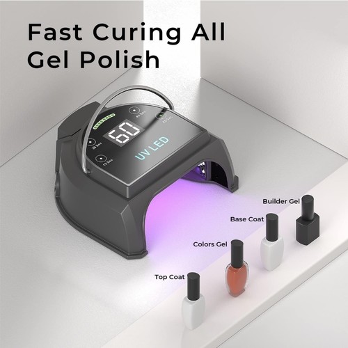 Gelpal 80W Profi Akku UV LED Nagellampe, UV-Licht für Nägel - Bild 13 von 14