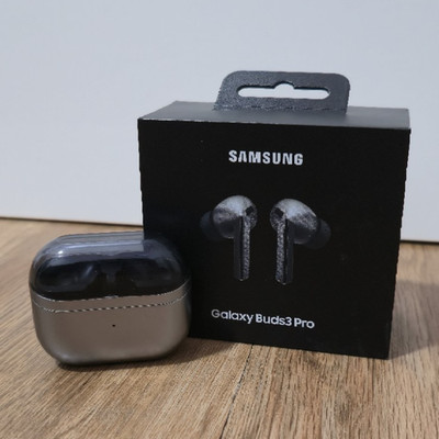 Samsung Galaxy Buds3 Pro In-Ear-Kopfhörer Bluetooth USB-C Adaptive ANC Grau