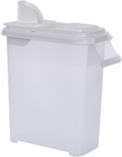 32 Quart Pet Food Dispenser with Lid - Airtight Storage for Dog Food, Cat Food,
