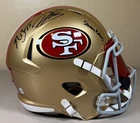 49ers Patrick Willis & Navorro Bowman Signed Rep Helmet inscribed “steamrollers”