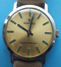 Men’s Services wristwatch, 1 jewel, EB8800 , not working.
