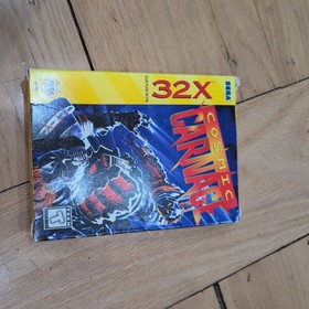 Cosmic Carnage Sega 32x complete in box with reg card clean cart! 