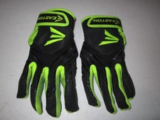 Easton Youth Size Small Gametime Elite DFS Baseball Batting Gloves BLK/Green