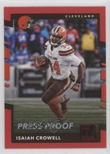 2017 Panini Donruss Press Proof Red Isaiah Crowell #279 my8