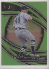 2020 Panini Select Premier Neon Green Prizm 12/99 Matthew Boyd Matt #196 nd3