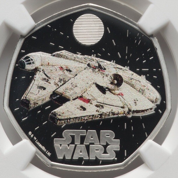 2024 Star Wars Millennium Falcon G Britain SILVER Proof