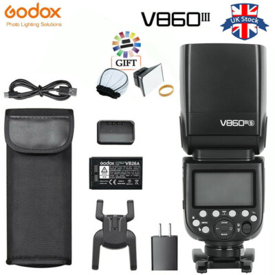 Flash Godox V860III-S Pour Sony - Batterie Li-ion 2600mAh - Sans Fil 2.4G - HSS 1/8000s